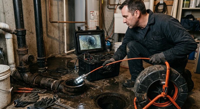 Drain Camera Inspection in Sacramento, CA