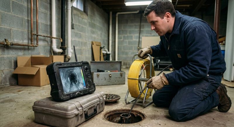 Drain Camera Inspection in Waldorf, MD