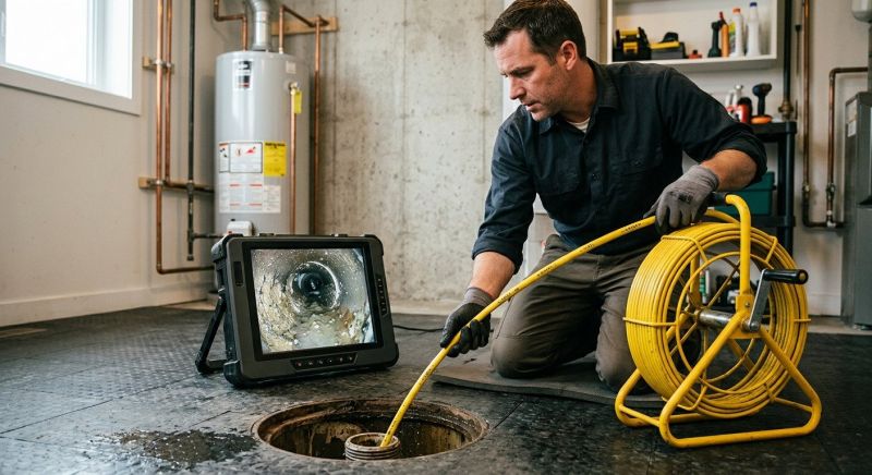 Drain Camera Inspection in Waldorf, MD
