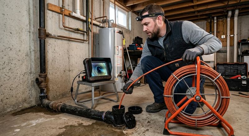 Plumbing Camera Service in Marietta, GA