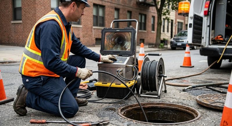 Sewer Line Camera Service in Fredericksburg, VA