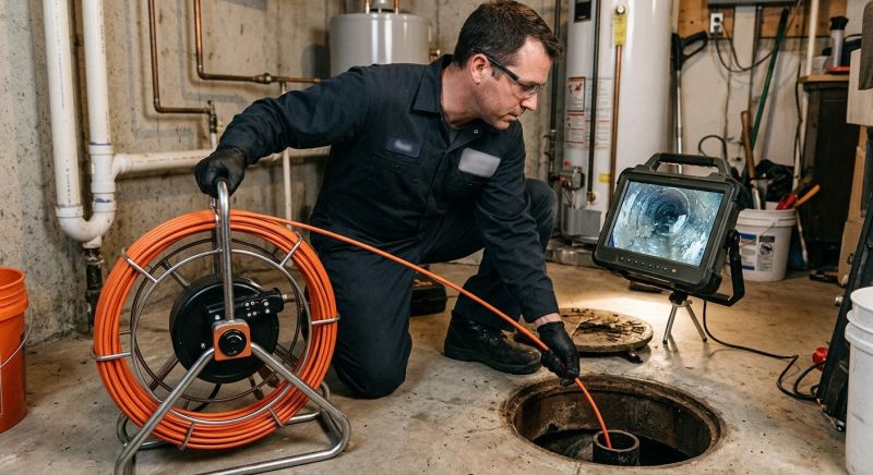 Sewer Line Camera Service in Loudoun County, VA